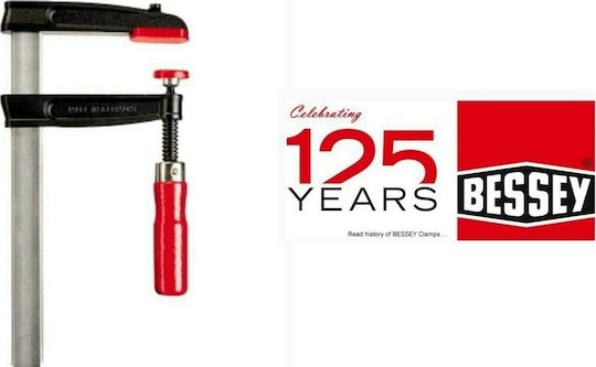 Bessey LM20/8 Clește Tip "F" cu Deschidere Maximă 200mm