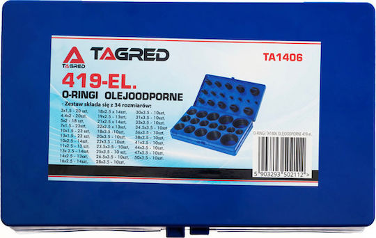 Tagred O ring Λαστιχάκια O Ring TA1406 419τμχ