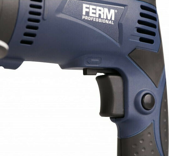 Ferm PDM1050P Schlag Bohrer 710W mit Schlüssel Chuck