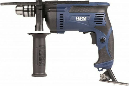 Ferm PDM1050P Schlag Bohrer 710W mit Schlüssel Chuck