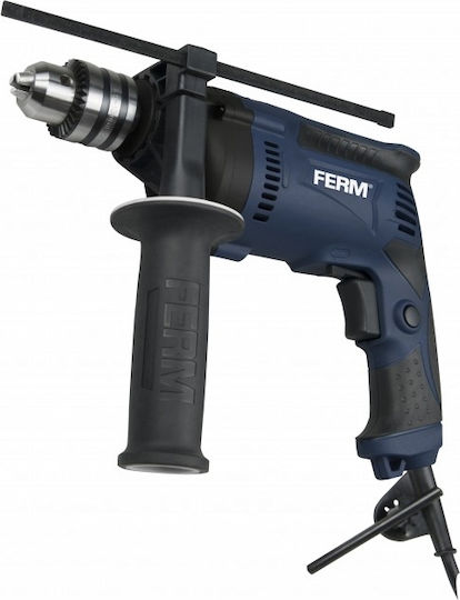 Ferm PDM1050P Schlag Bohrer 710W mit Schlüssel Chuck