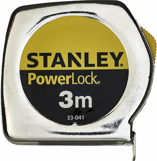 Stanley Powerlock Maßband mit automatischem Rücklauf 13mm x 3m
