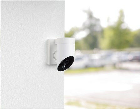 Somfy 1870471 IP Surveillance Camera Wi-Fi Full HD 1080p Waterproof with Two-Way Communication Duo Pack
