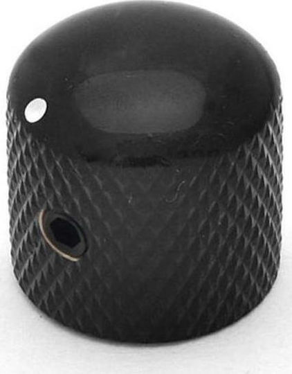 Schaller Dome Speed Knobs Guitar Potentiometer Buttons Black