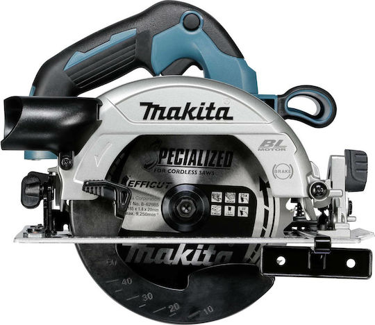 Makita DHS661ZU Δισκοπρίονο Brushless 18V Solo με Σύστημα Αναρρόφησης