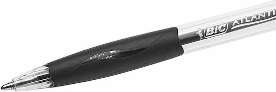 Bic Atlantis Medium Pen Ballpoint 1mm with Black Ink