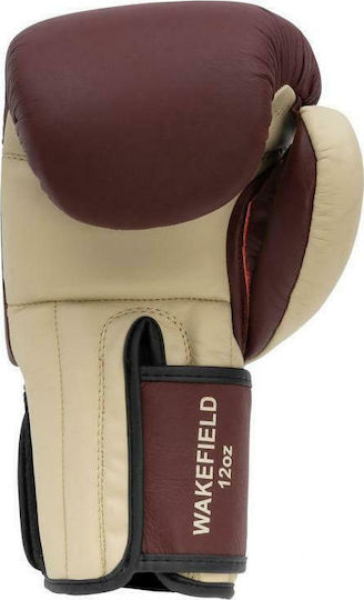 Benlee Wakefield 199282 Boxing Gloves Leather for Bag Red