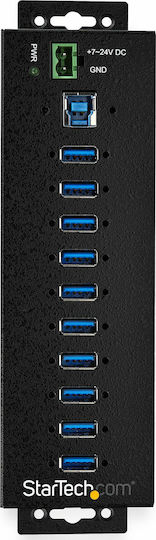 StarTech USB Hub 10 Ports USB 3.0 with USB-A Connection