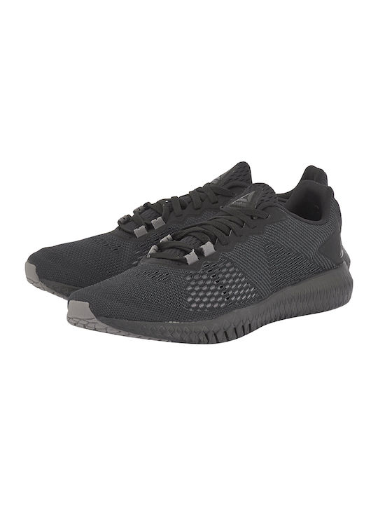 Flexagon Sport Shoes Running Black