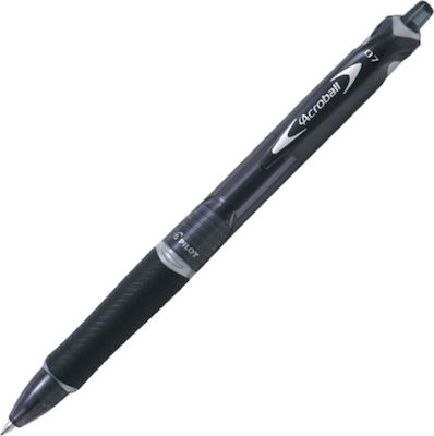 Pilot Acroball Begreen Pen Ballpoint 0.7mm with Black Ink Black Body BPAB-15F-B