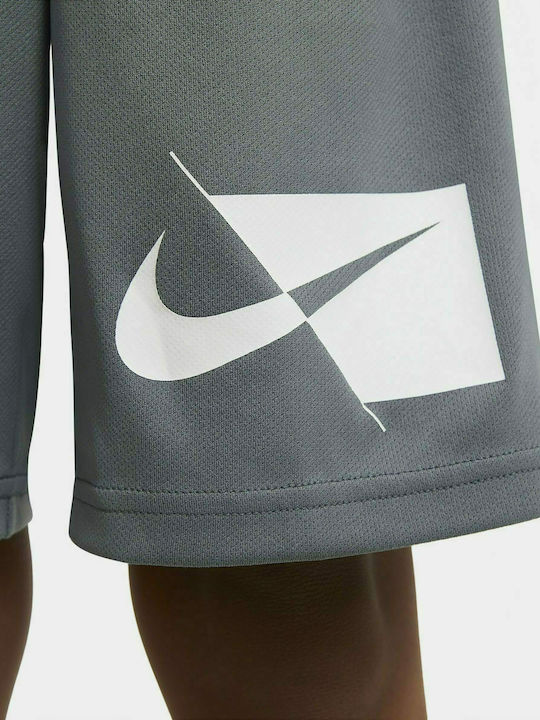 Sportliche Kinder-Shorts/Bermudas Dri-Fit Gray