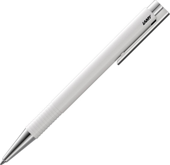 Lamy Στυλό Ballpoint με Μπλε Mελάνι Logo M+ 204 White