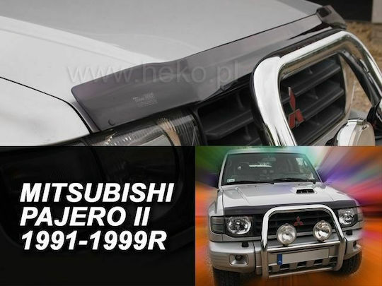 Heko Windbreaker Front Car Dark Fime for Mitsubishi Pajero 1pcs
