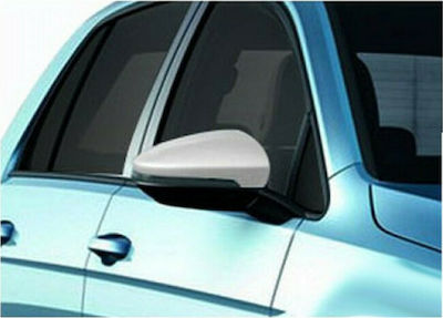 Omtec Exterior Mirror Covers VW Golf 7 HB 5D / 3D / SW 2012+ Καπάκια Καθρεπτών Χρωμίου Μεταλλικά 2τμχ /OM