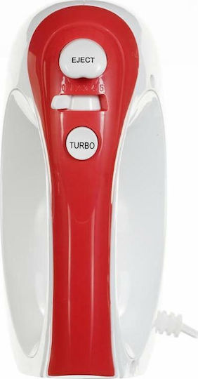Adler AD-4212 AD 4212 Mixer Handmixer 300W Rot