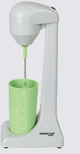 Mistral Plus Kaffeefrother Tischplatte 100W mit 2 Geschwindigkeiten Weiß