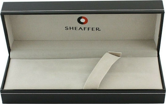 Sheaffer 300 Serie Glänzender Schwarzer Körper Heller Chromkapp Kugelschreiber