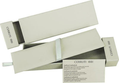 Cerruti Στυλό Rollerball με Μπλε Mελάνι Leap Gunmetal