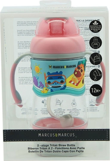 Marcus & Marcus Μπουκάλι Stage Tritan 420ml Ροζ