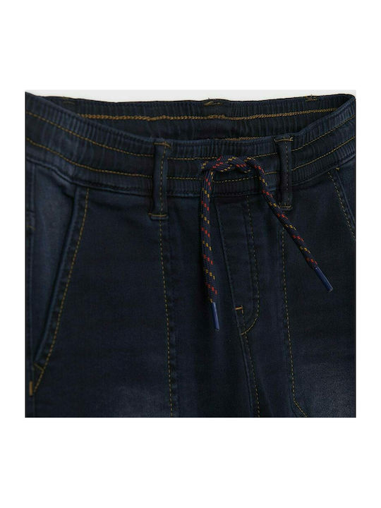 Mayoral Kids Denim Trousers Navy Blue