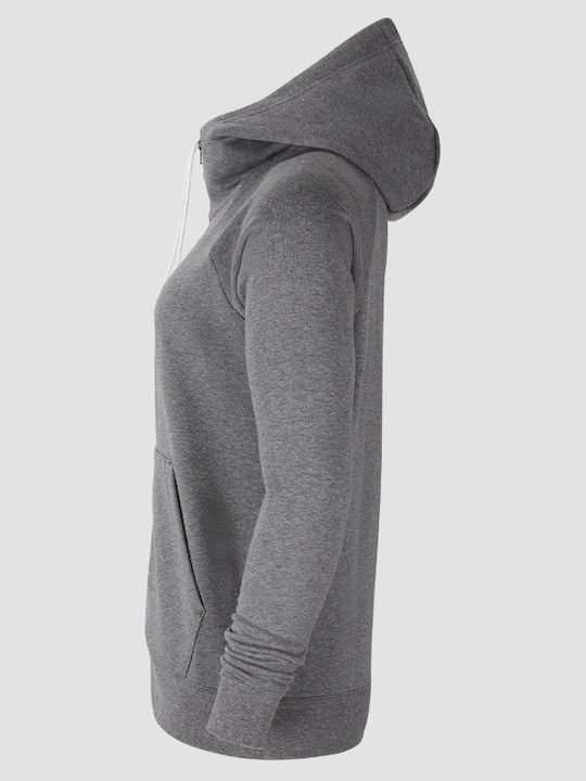 Dri-Fit Dry Park 20 Women's Sweatshirt Jacket Hooded Gray