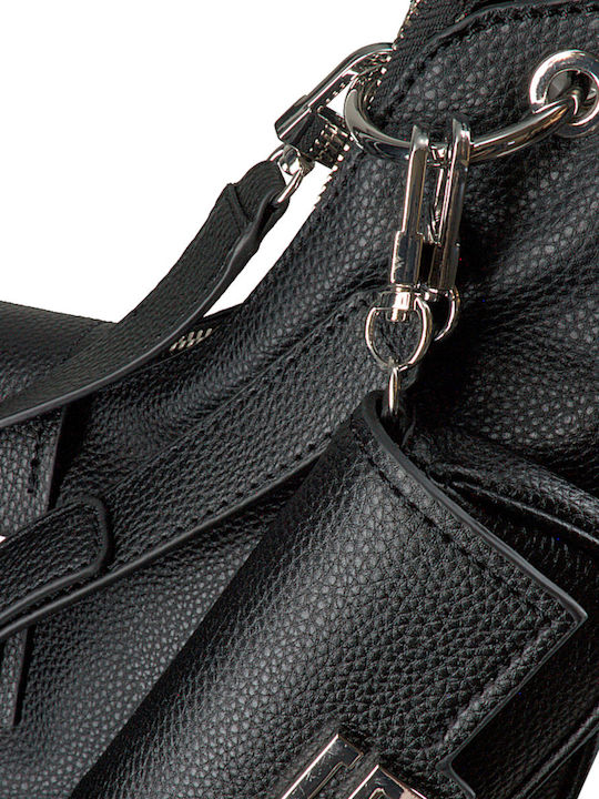 Damen Hobo Tasche Schwarz