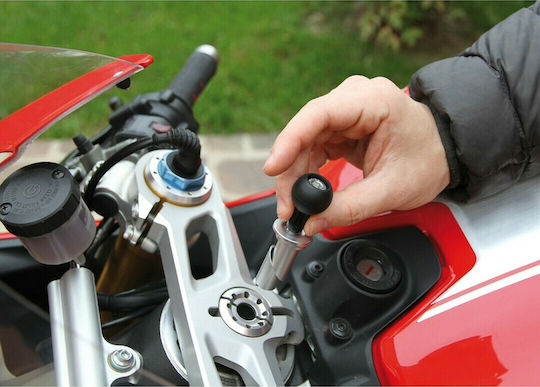 Lampa Opti Tube Motorcycle Cellphone Mount for Handlebar Clamp 10 - 13.3 mm
