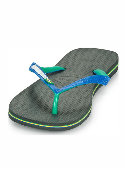 Brasil Mix Men's Flip Flops Blue