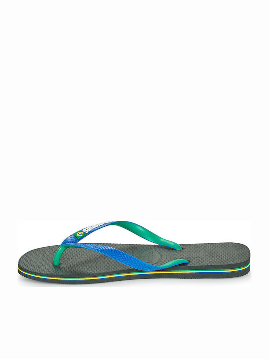 Brasil Mix Men's Flip Flops Blue