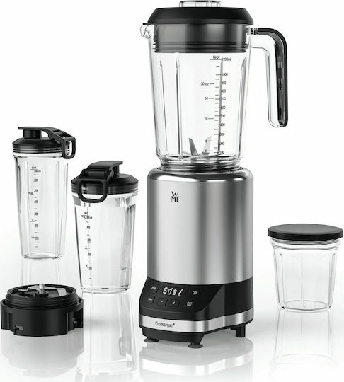 WMF Multifunktionaler Mixer KULT Pro Mixer mit Kunststoffkanne 1,2 l 1200W Schwarze