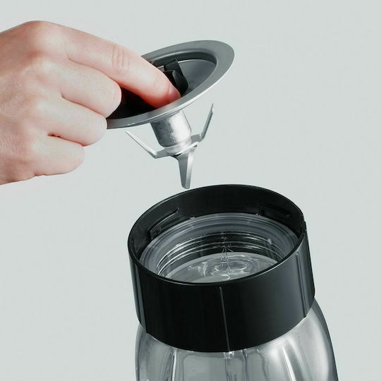 Severin Μπλέντερ με Γυάλινη Κανάτα 1 lt 500W Inox SM 3737