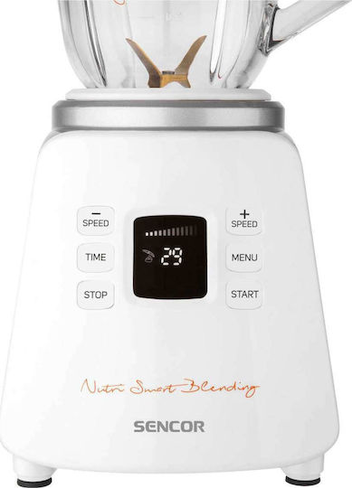 Sencor Blender with Glass Jug 1.5 L White Sencor SBL 4870WH