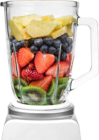 Sencor Blender with Glass Jug 1.5 L White Sencor SBL 4870WH