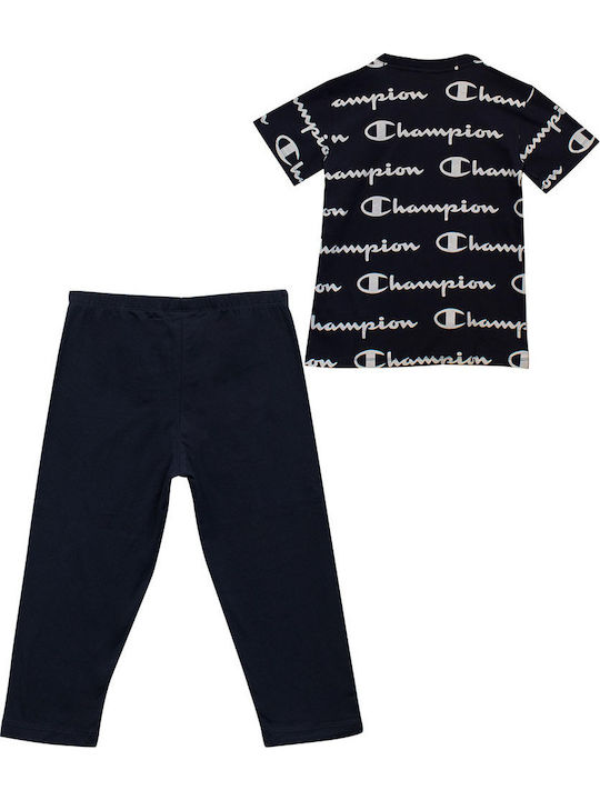 Champion Kids Set with Pants Summer 2pcs Blue