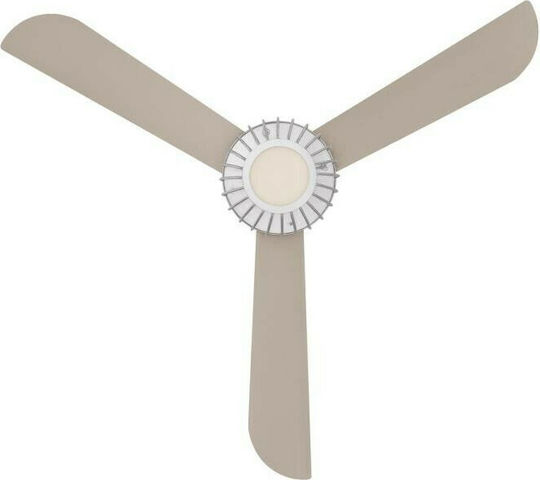 Westinghouse Graham Deckenventilator 132cm mit Leuchte Brushed Nickel