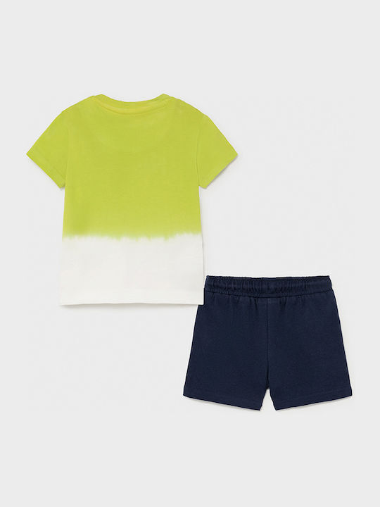 Mayoral Kids Set with Shorts Summer 2pcs Green