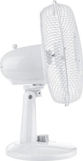 Sencor Επιτραπέζιος Ανεμιστήρας 30W Διαμέτρου 23cm Λευκός