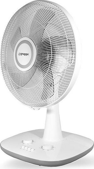 Gruppe FT40-318 Table Fan 45W Diameter 40cm White