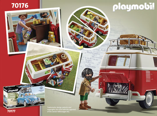 Playmobil Volkswagen T1 Camping Bus for 5-99 years old