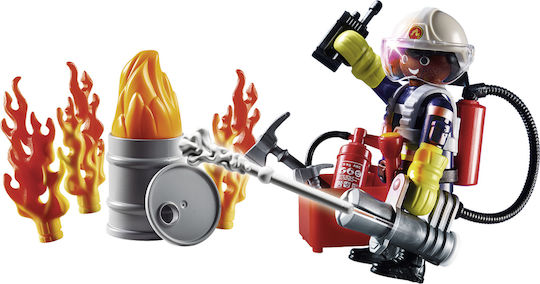 Playmobil Действие на града Fire Brigade за 4+ години години