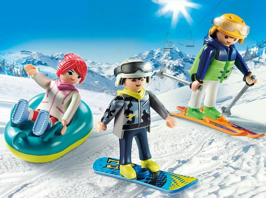 Playmobil Familienspaß Freizeit-Skifahrer für 4-10 Jahre