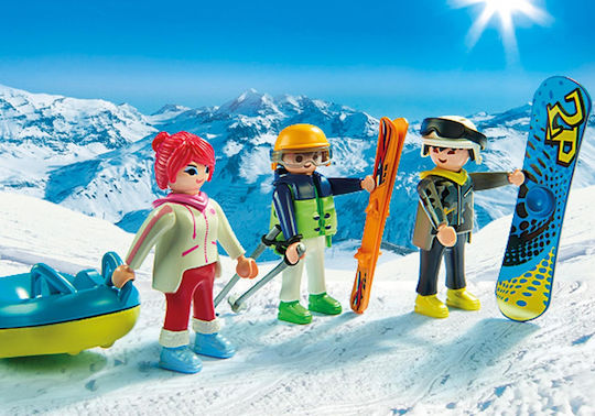 Playmobil Familienspaß Freizeit-Skifahrer für 4-10 Jahre