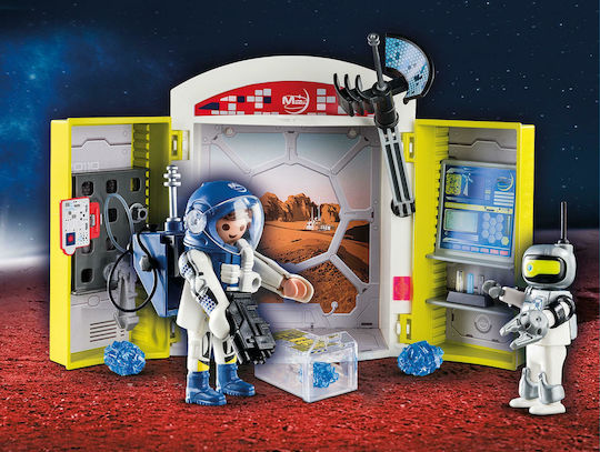Playmobil Βαλιτσάκι Space In The Space Station για 4 ετών