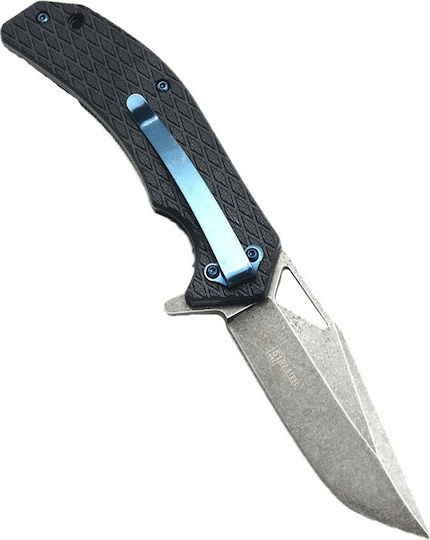 AlpinPro Butterfly II Taschenmesser Schwarz