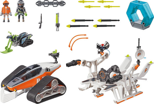 Playmobil Top Agents Spy Team Command Sled για 6 ετών