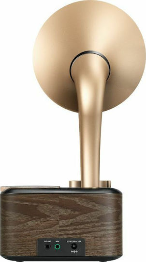 Sangean Euphonic 45X Retro Επιτραπέζιο Ραδιόφωνο Επαναφορτιζόμενο με Bluetooth Χρυσό