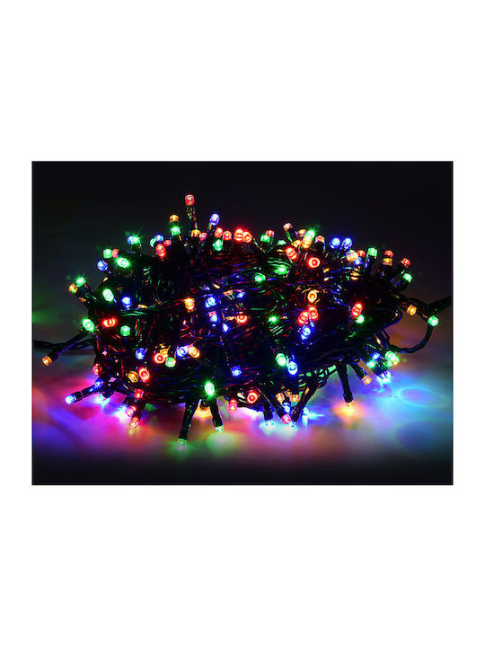 Programmable Christmas LED Light Multicolour 7m