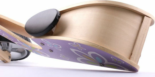 Ecotoys Детски велосипед за баланс Butterfly Лилав