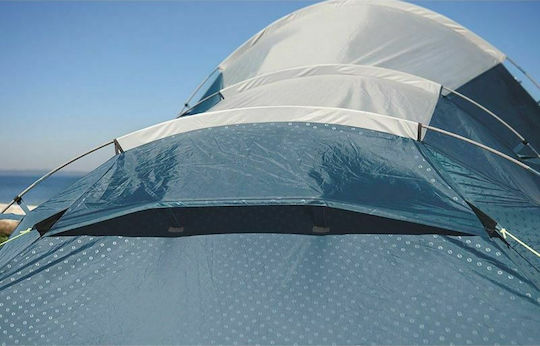 Outwell Camping Tent Igloo Mountaineering Blue with Double Cloth 4 Seasons for 2 People Waterproof 3000mm 320x160x120cm