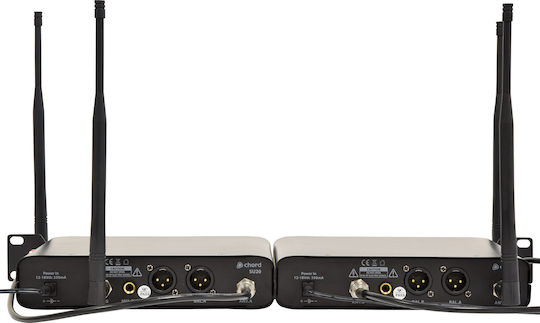 Chord SU20 Dual UHF Beltpack Set Σετ Ασύρματο Δυναμικό Μικρόφωνο Κεφαλής, Ζώνης για Φωνητικά